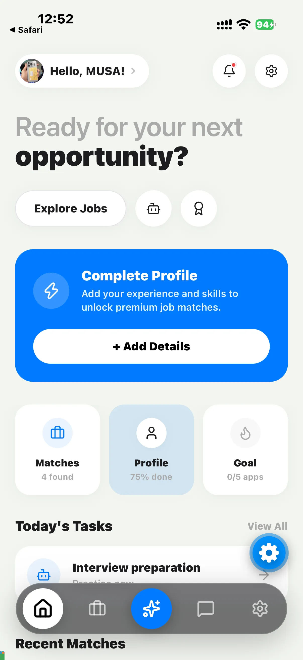 TradeMatch Mobile App screenshot 2